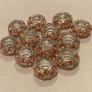 Large hole European beads